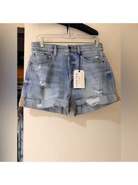NWT Eunina Distressed Denim Shorts